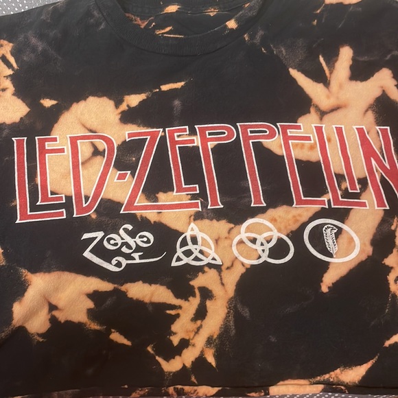 cropped led zeppelin tee - Picture 2 of 3